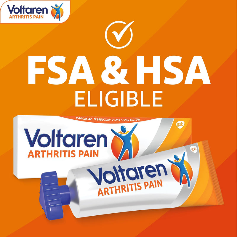 Voltaren Arthritis Pain Gel for Powerful Topical Arthritis Pain Relief, No Prescription Needed - 3.53 Ounce (Pack of 2) - BeesActive Australia