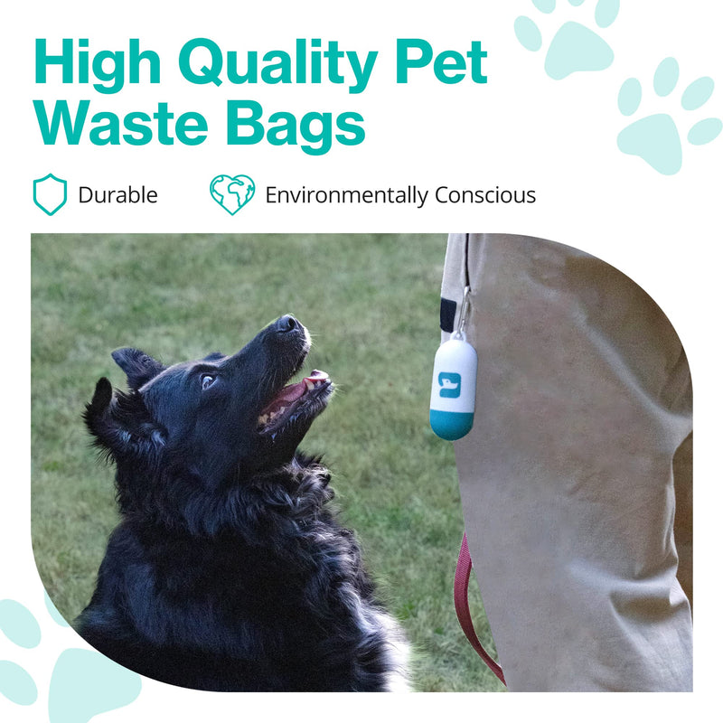 PawPail - Extra Large Poop Bags for Dogs, Scented Dog Poop Bags Refills for Dog Bag Dispenser, Leakproof Dog Waste Bags, Easy-Open Dog Bags for Poop, Fits Most Portable Dog Bag Holder for Leash - BeesActive Australia