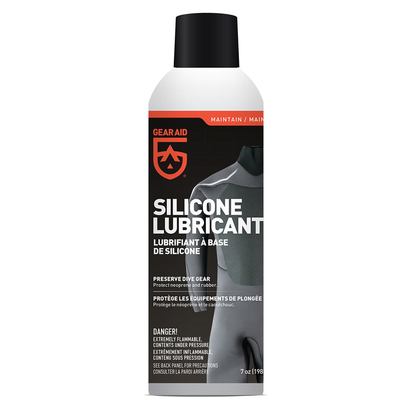 [AUSTRALIA] - GEAR AID Silicone Lubricant Spray for Neoprene and Rubber Gear, 7 oz, Clear 