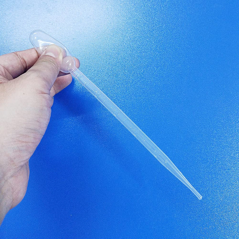 BASE WAVE 5 Pack Aquarium Test Dropper 5ml (Length 8.4'') Coral Feeder Mini Fish Bowl Fish Feces Transfer Pipettes - BeesActive Australia