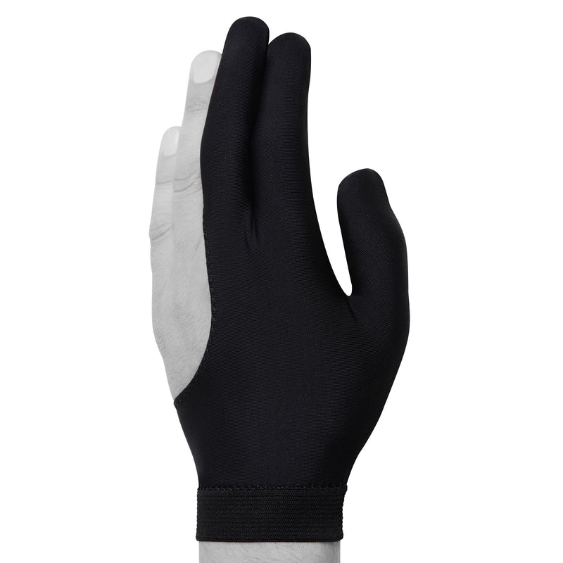 Billiard Pool Cue Glove by Fortuna - Classic - Fits Either Hand - Black Small - BeesActive Australia