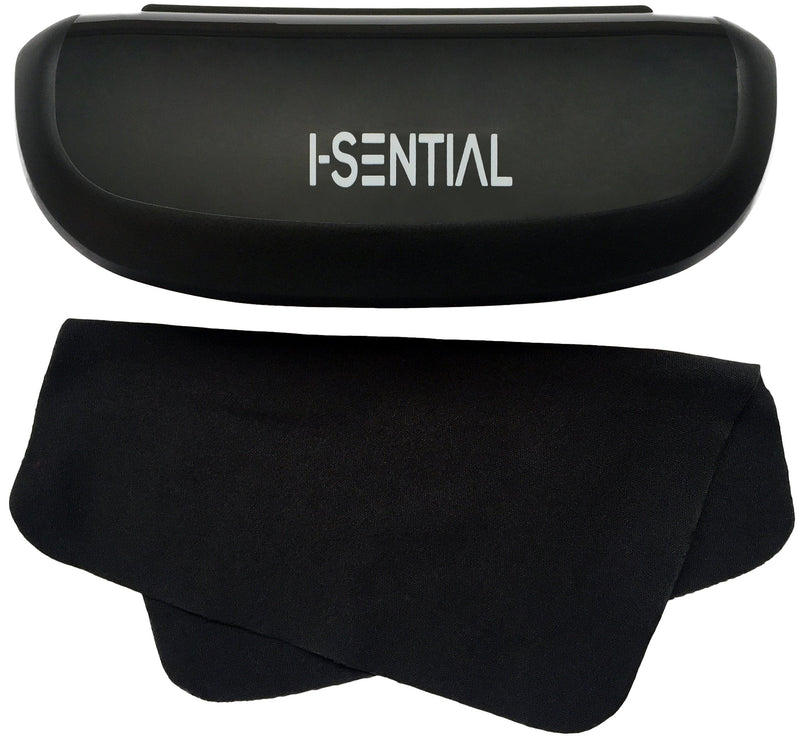 1.00 Black Reading Sunglasses Tinted Sun Readers Flex Temples UV400 Tinted Smoke Black Lens Mens Womens Retro Classic Glasses Hard Case Cloth +1.00 - BeesActive Australia