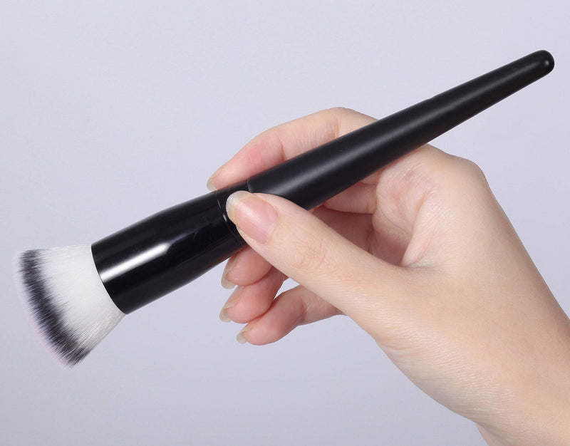 Makeup Brush Foundation Brush Kabuki Flat Top Face Brushes for Liquid Cream or Flawless Powder Buffing Stippling Concealer Flattop Foundation Brush - BeesActive Australia
