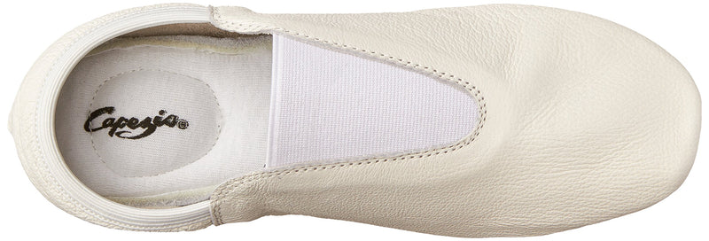 [AUSTRALIA] - Capezio Women's Agility Gym Shoe,White,8 M US 