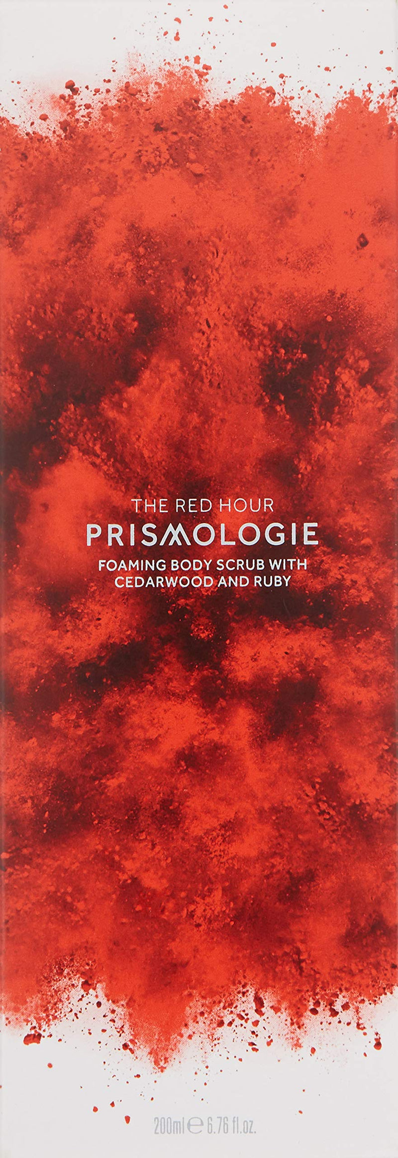 Prismologie Ruby and Cedarwood Foaming Body Scrub, 6.76 fl. oz. - BeesActive Australia