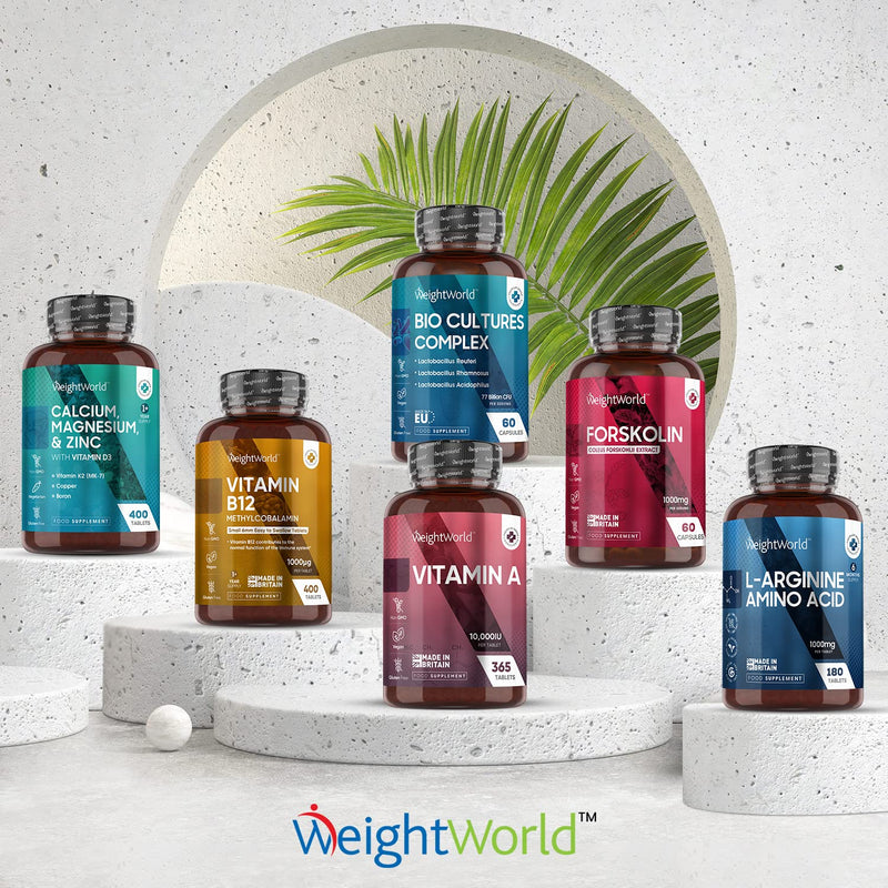Vitamin A Supplements 10,000IU - 1 Year Supply (365 Vegan Tablets Not Vitamin A Capsules) - 3000?g VIT A Retinol Supplement in Bioavailable Retinyl Acetate Form for Eye & Skin - Made in The UK - BeesActive Australia