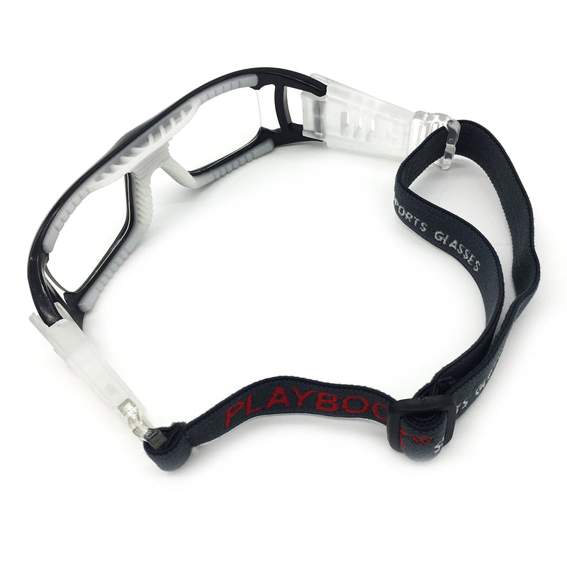 [AUSTRALIA] - Silfrae Unisex Sports Goggles with Adjustable Strap for Basketball Football Hockey Volleyball Baseball Black 
