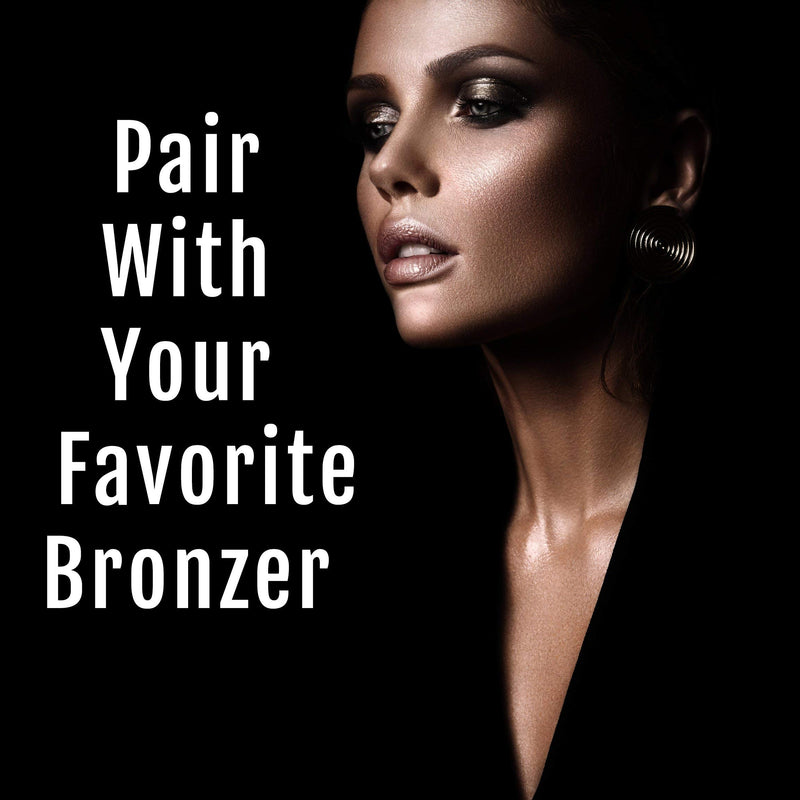 BaeBlu Organic Highlighter Makeup, 100% Natural Pressed Powder, Made in USA, Luminessence - BeesActive Australia