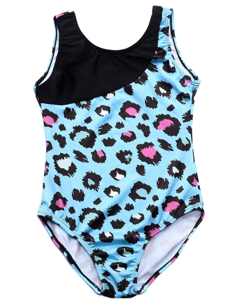 Rosdeer Little Girls' One-piece Dancing Tumbling Tank Gymnastics Leotard 2-12Years 4-5Years(120) Blue - BeesActive Australia