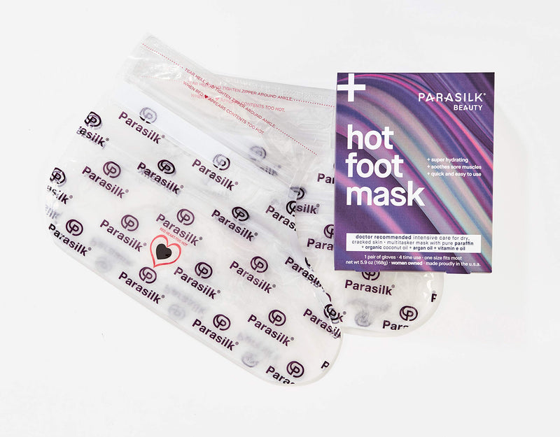 Parasilk Beauty Hot Foot Mask (1 Pair) Beauty Hot Mask - BeesActive Australia