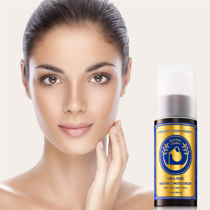 Organic Facial and Body butter Cream. Made of Almond, Olive, Castor, Vitamin E, Lavender oil. Anti Aging lotion for Face, Skin, Hair, Dry Hands, Cuticle. Day and Night Moisturizer for Men and Women - BeesActive Australia