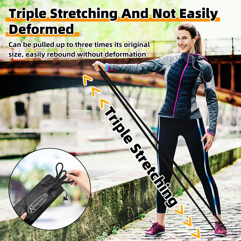 ACTIVE FOREVER Resistance Band,Pull up Assist Band,Fitness Band,Suitable for Boosting Strength,Yoga, Exercise 65LBS - BeesActive Australia