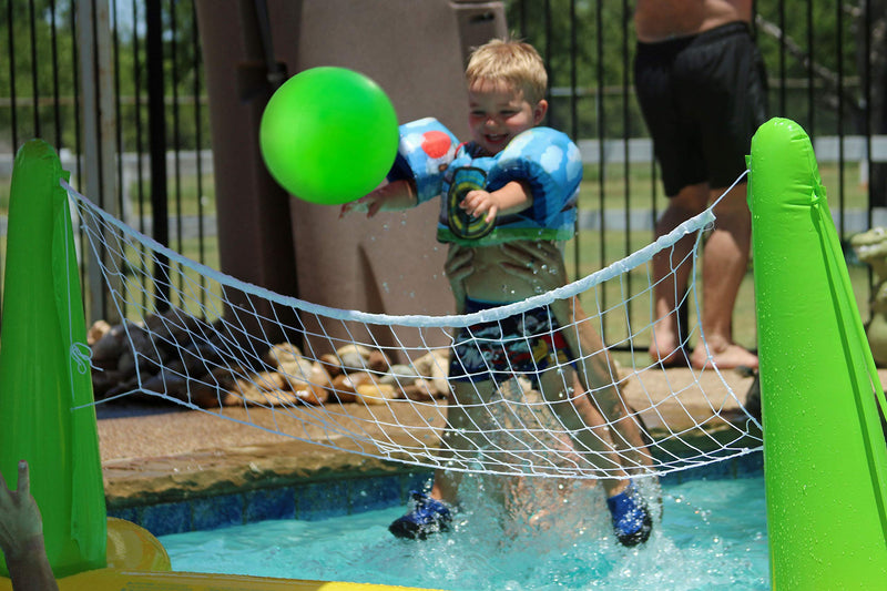 Botabee Youth Swimming Pool Water Volleyball | Pool Volleyball with Oversized 30” Circumference for Easy Hitting | Lightweight and Soft PVC for Kids and Beginners | High Visibility Green - BeesActive Australia