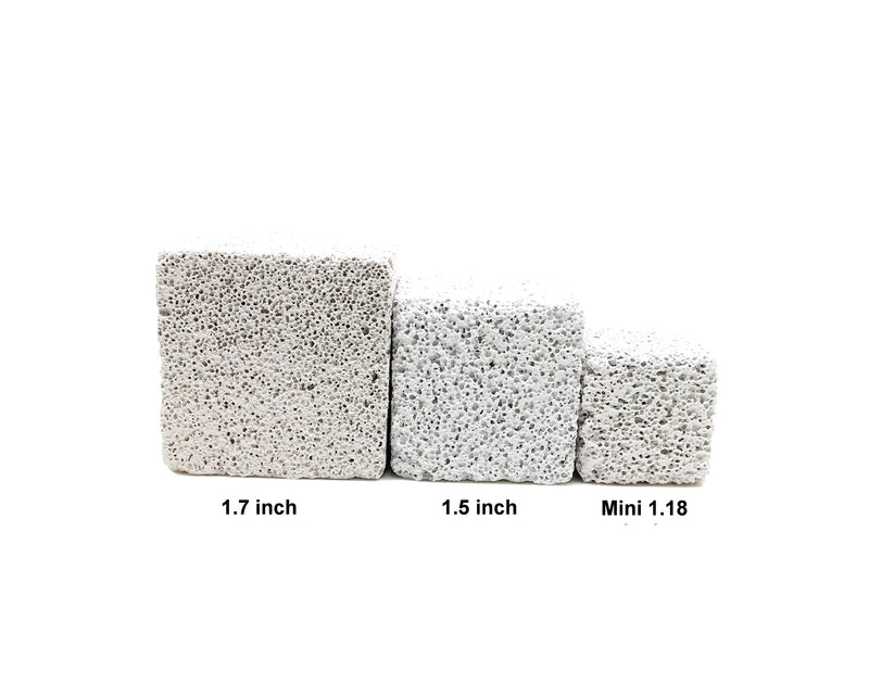 Shelltech Small Animal Lava Bites, Hamster Chew Toys Chew Treats Teeth Grinding Block for Hamster Chinchilla 12 Pack-Square-Mini - BeesActive Australia