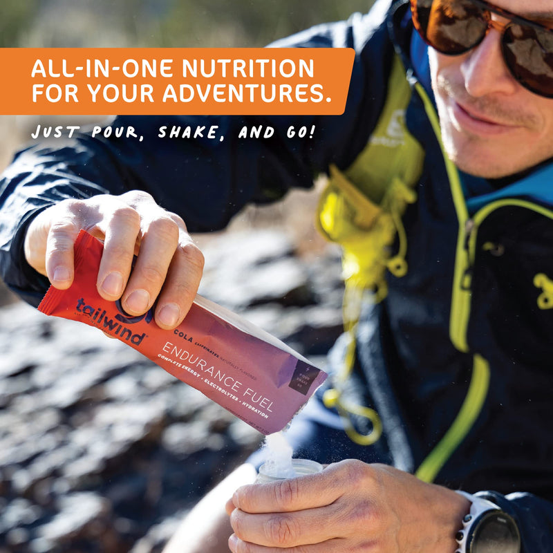 Tailwind Nutrition Endurance Fuel 8 Stickpack Starter Set for Running, Cycling, Marathon, Triathlon, Ditch the Energy Gels, Bars, Chews and try Tailwind as a replacement - BeesActive Australia