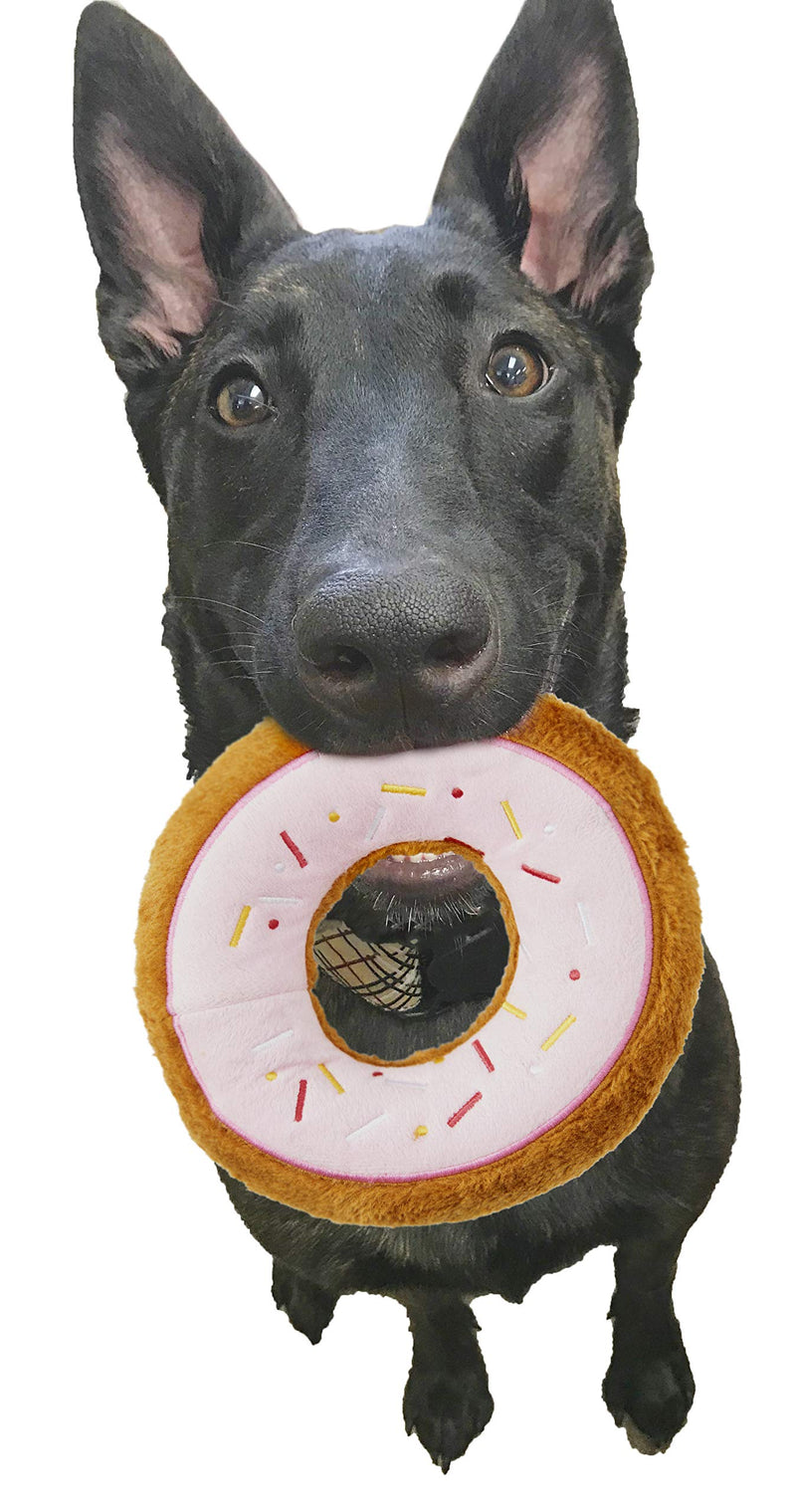 SPOT Tasty Donuts Plush Toy for Dogs 9""", Assorted (54540) - BeesActive Australia