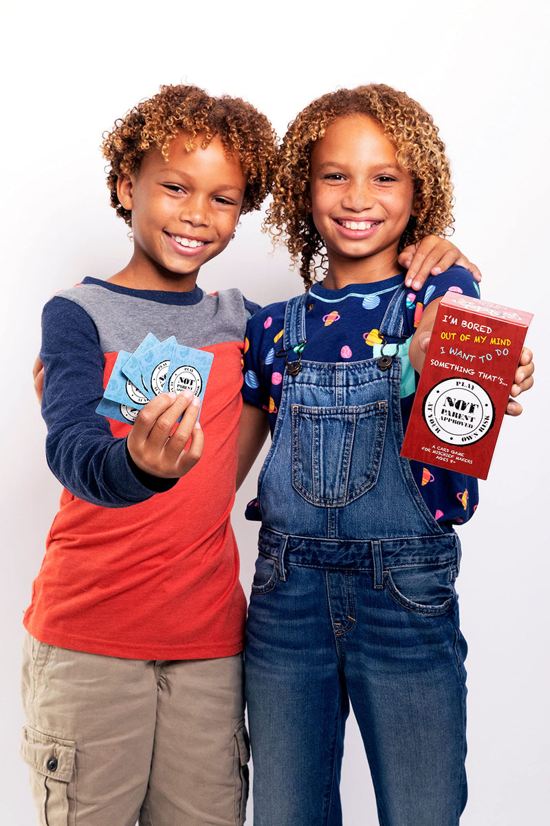 Not Parent Approved Expansion Pack #2 (Core Game Sold Separately): A Fun Card Game and Gift for Kids 8+, Tweens, Teens, Families and Mischief Makers – The Original, Hilarious Family Party Game C. Expansion Pack #2 - BeesActive Australia