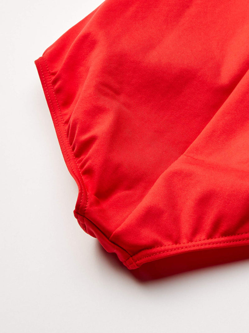 [AUSTRALIA] - Capezio Girls' Camisole Leotard W/Adjustable Straps Medium Red 
