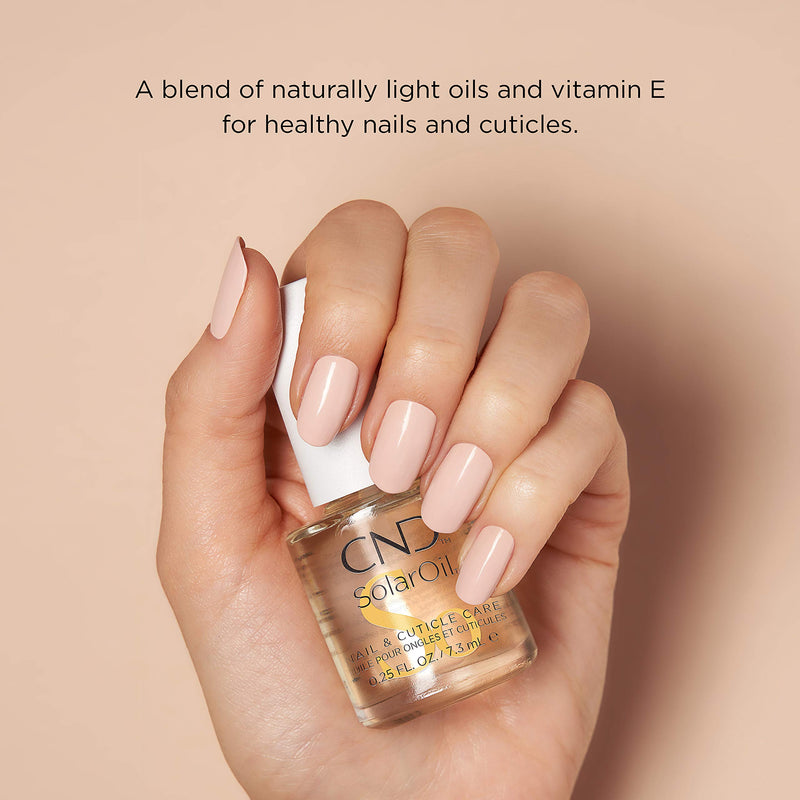CND SolarOil Nail & Cuticle Care, for Dry, Damaged Cuticles, Infused with Jojoba Oil & Vitamin E for Healthier, Stronger Nails 0.25 fl oz. - BeesActive Australia