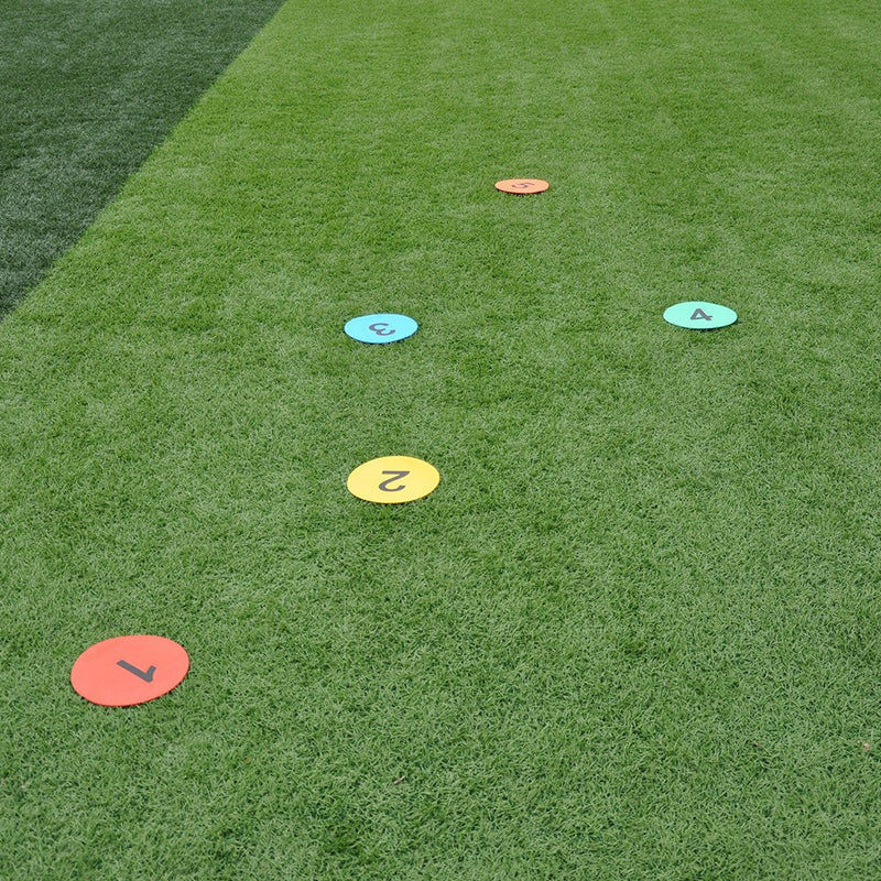 Eco Walker 8inch Numbered Floor Spot Markers 1-5 - BeesActive Australia