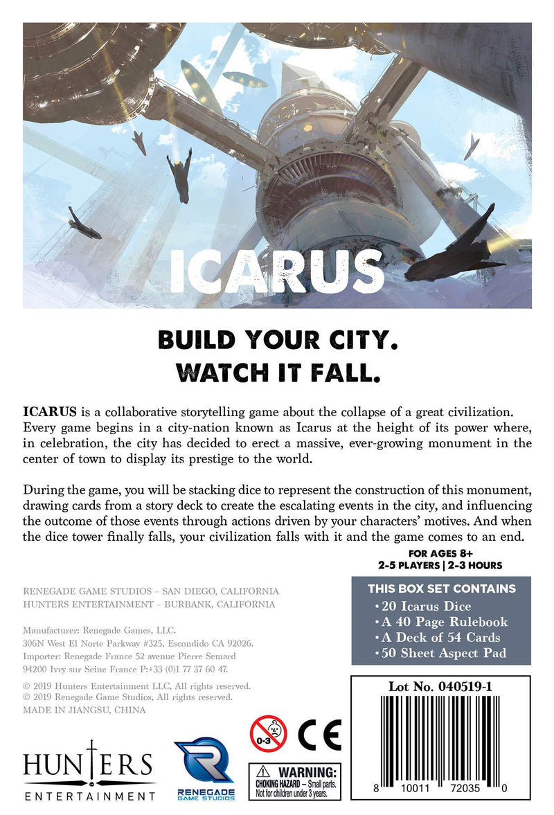 [AUSTRALIA] - Renegade Game Studios Icarus Role-Playing Game for 2 to 5 Players Aged 8 & Up 