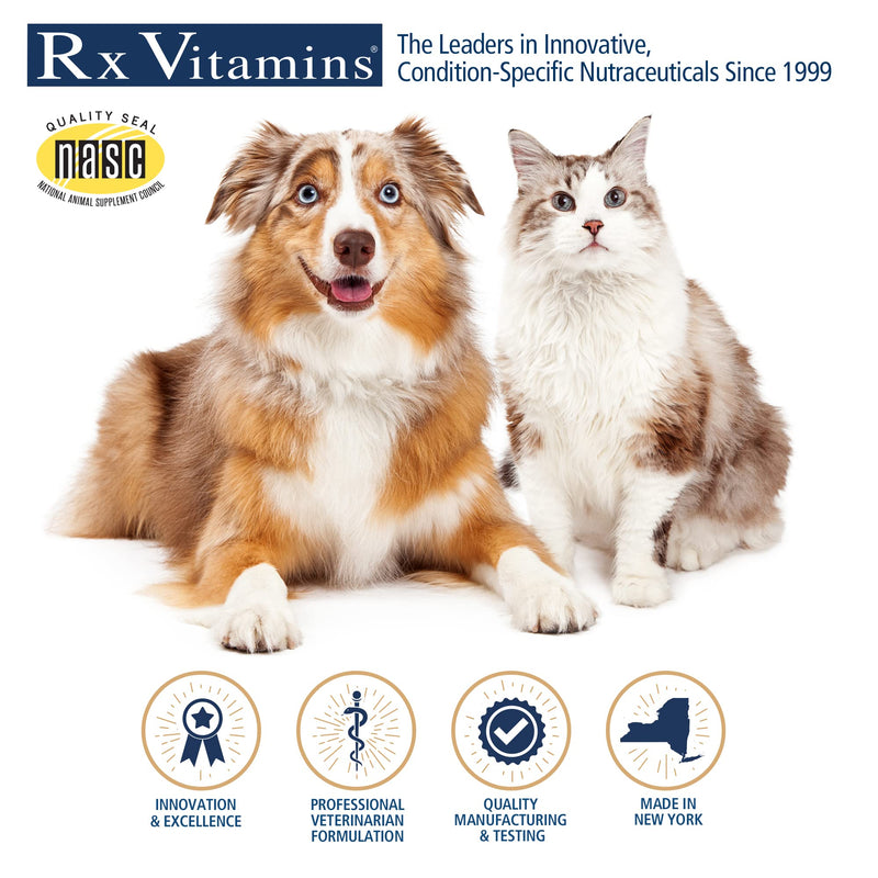Rx Vitamins Cranberry Pills for Dogs - Cat Urinary Tract Medicine Support - UTI Treatment for Pets - Dog & Cat Urinary Relief Aid - 90 Cap. - BeesActive Australia