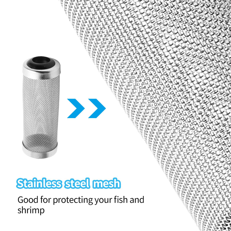 Bivethoi Stainless Steel Aquarium Filter Intake Cover 16mm - BeesActive Australia