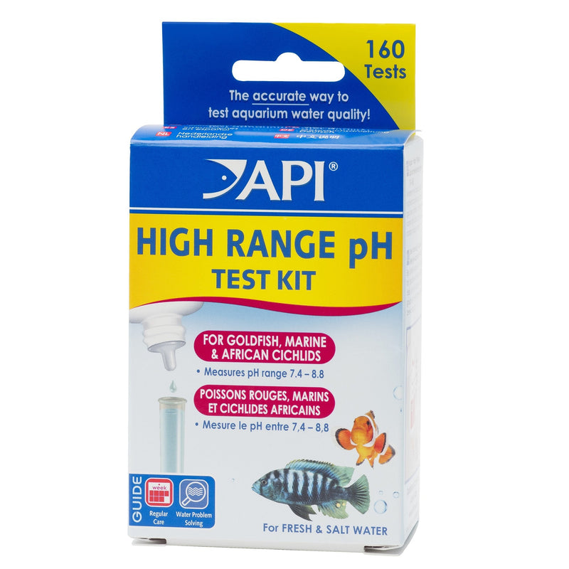 API HIGH RANGE PH TEST KIT 160-Test Freshwater and Saltwater Aquarium Water Test Kit, 150-watt halogen bulb - BeesActive Australia