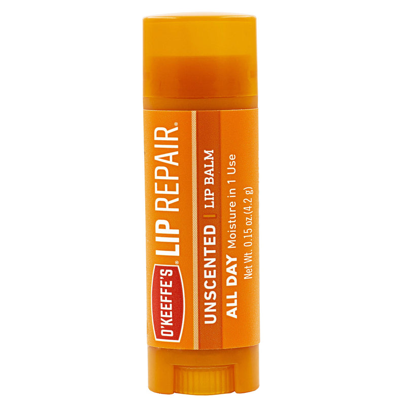 O'Keeffe's Unscented Lip Repair Lip Balm for Dry, Cracked Lips, Stick, Twin Pack, Clear, K0700432 - BeesActive Australia