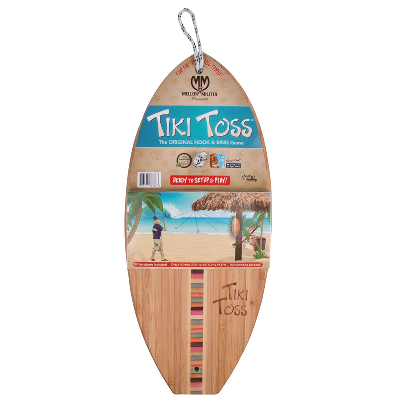 [AUSTRALIA] - Tiki Toss Hook and Ring Toss Game (Surf Editions) Multicolor 
