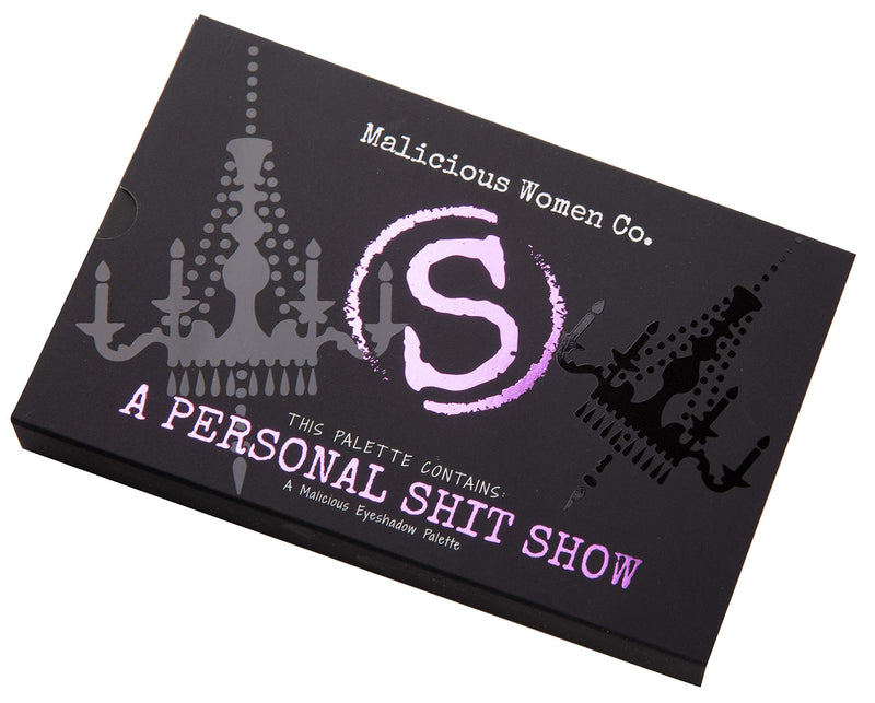 Malicious Women Candle Co - A Personal Shit Show Eyeshadow Palette, High-Pigment, Vegan, Natural Ingredients - BeesActive Australia