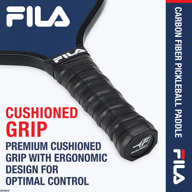 FILA Accessories Pickleball Paddles Graphite - Official Pickle Ball Rackets Lightweight Comfort Grip Navy - BeesActive Australia