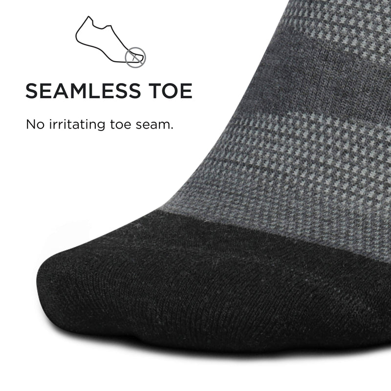 [AUSTRALIA] - Feetures Elite Max Cushion No Show Tab Sock Block X-Large Gray 