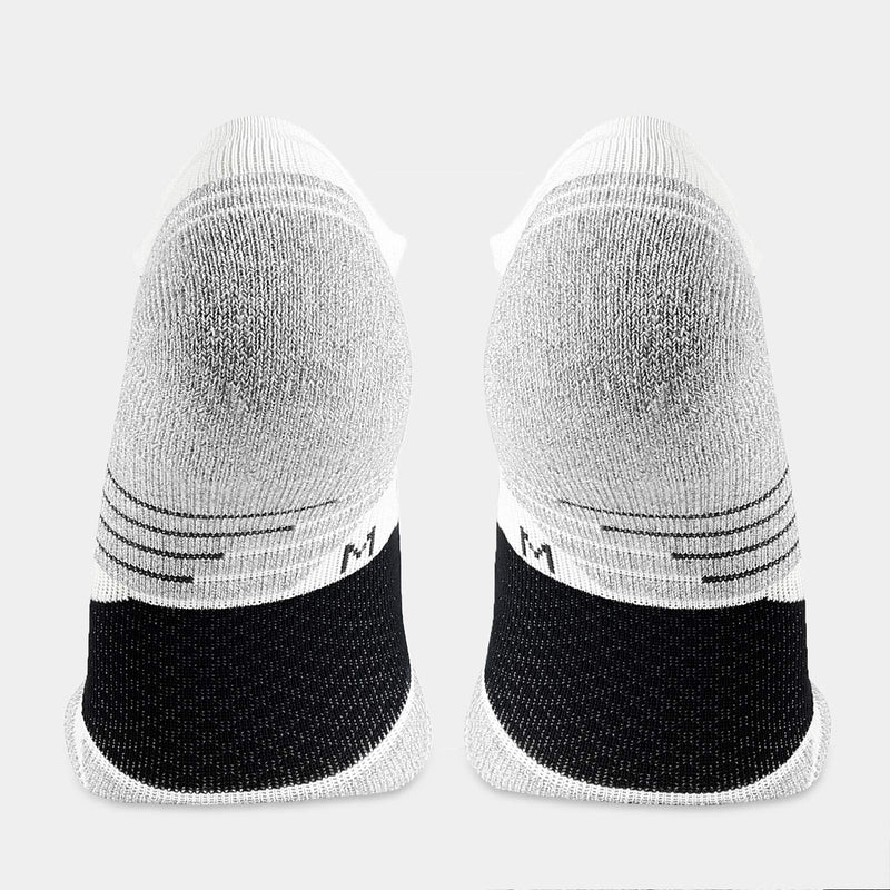 WANDER Men's Athletic Running Socks 7 Pairs Thick Cushion Ankle Socks for Men Sport Low Cut Socks 6-9/10-12/12-14 7 Pairs White Grey X-Large - BeesActive Australia