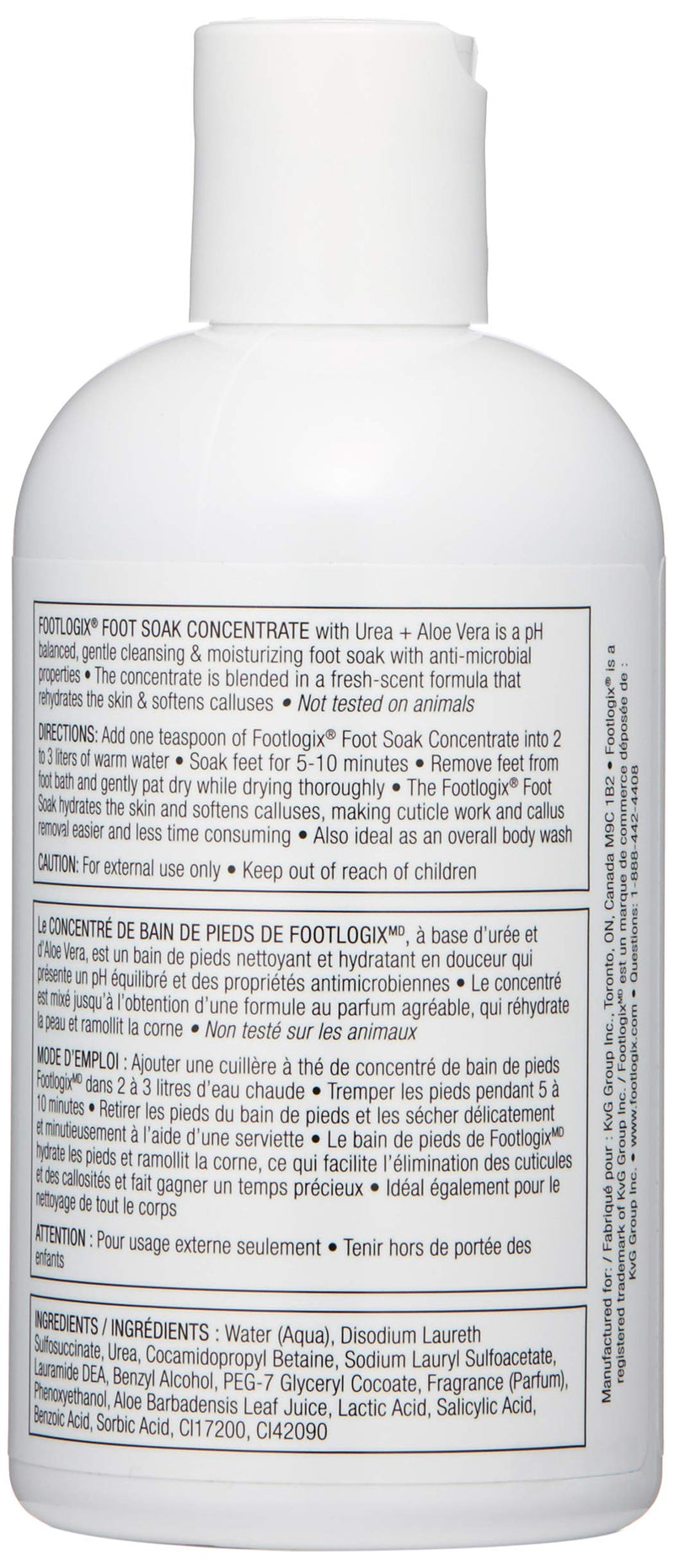 FOOTLOGIX Foot Soak Concentrate, 8.45 Fl oz - BeesActive Australia