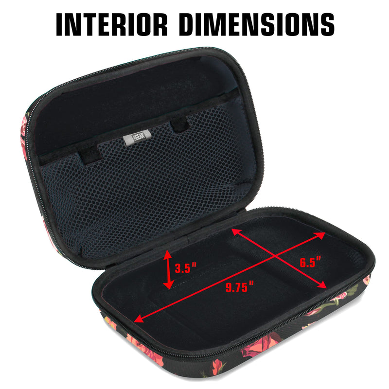 USA Gear Diabetic Supplies Travel Case Organizer for Blood Glucose Monitoring Systems, Syringes, Pens, Insulin Vials and Lancets - Storage for Accu-Chek Nano, Bayer Contour, TRUEtest and More - Floral - BeesActive Australia