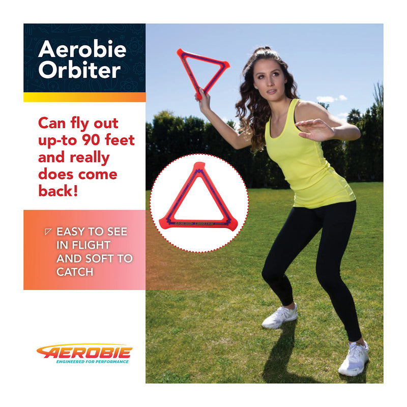 Aerobie Orbiter High Performance Boomerang, 11.5 Inches, Orange Orbiter Boomerang - Orange - BeesActive Australia