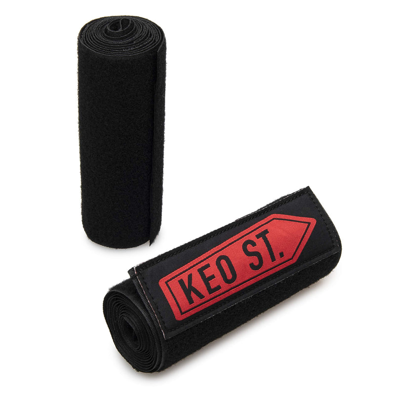 KEO ST. Slackline Tree Protectors – Set of 2 – 5 Ft Long – Perfect for Slacklines, Hammocks, Ninjalines, Ziplines, – Complete with Drawstring Bag. Strong Hook and Loop Fastening, Built-In Guide Loops. - BeesActive Australia