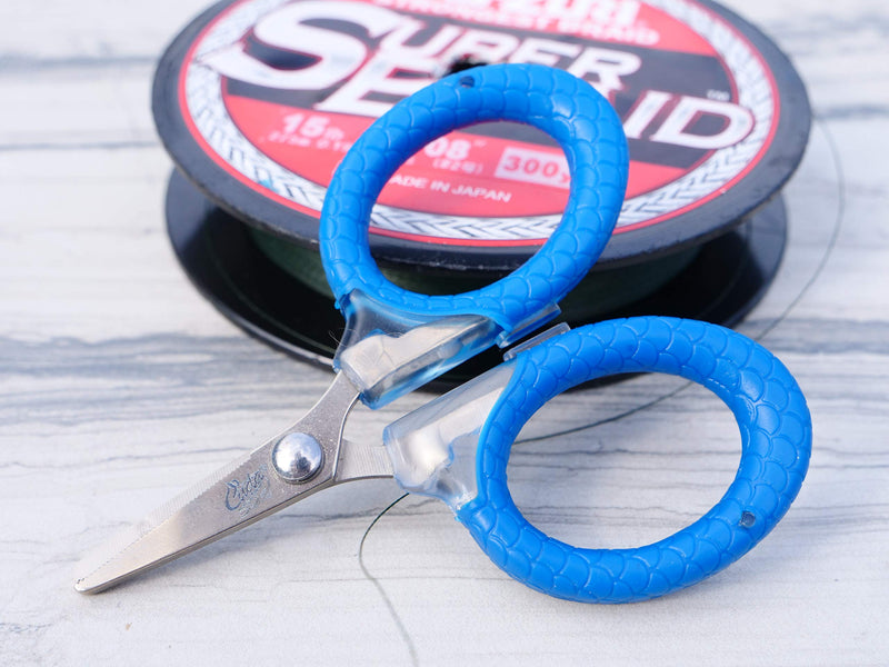 Cuda 3" Titanium Bonded Micro Scissor, Blue (18826) - BeesActive Australia