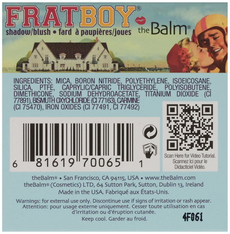 Shadow/Blush, FratBoy, Natural Rosy Glow, Even & Smooth Texture - BeesActive Australia