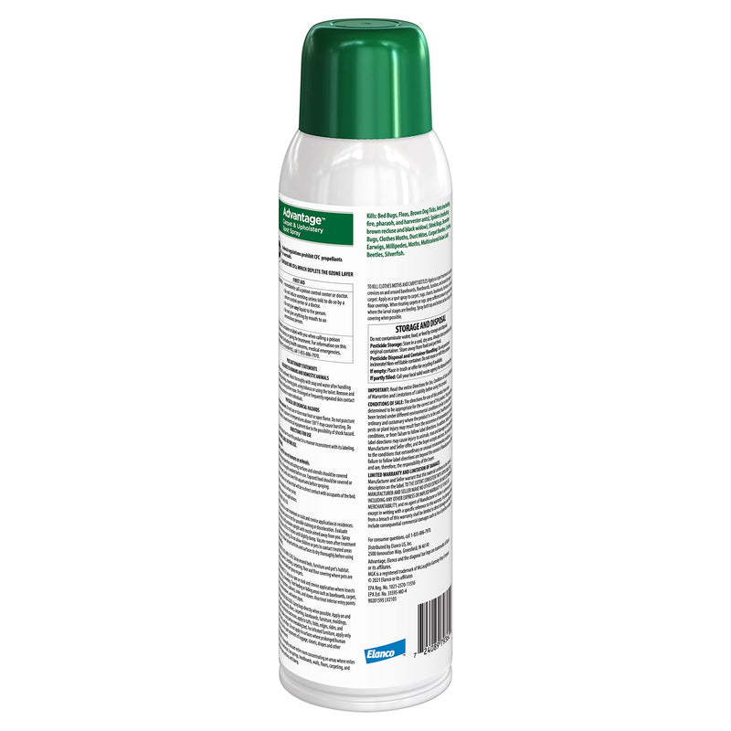 Advantage Flea, Tick and Bedbug Carpet and Upholstery Spot Spray Carpet & Upholstery Spray Only - BeesActive Australia