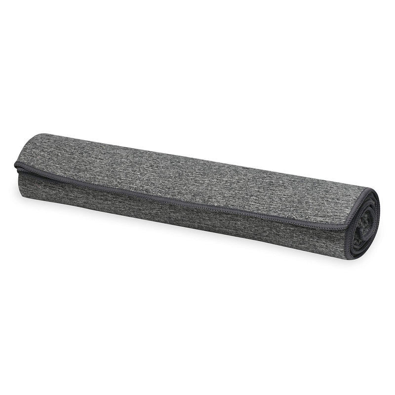 Gaiam Yoga Towel - Mat Sized Active Dry Non Slip Moisture Wicking Sweat Absorbent Microfiber Hot Yoga Towel for Women & Men | Stay-Put Corner Pockets (70" Long x 26" Wide) - BeesActive Australia