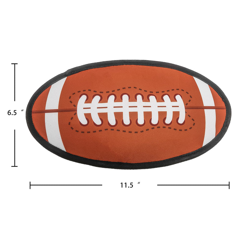 Purrrfect Life Dog Flying Disc with Big Squeaker Stuffing, Floats on Water Football - BeesActive Australia