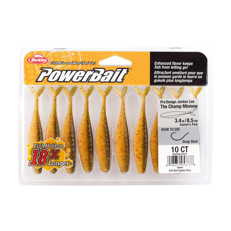 Berkley Powerbait The Champ Minnow Fishing Soft Bait - BeesActive Australia