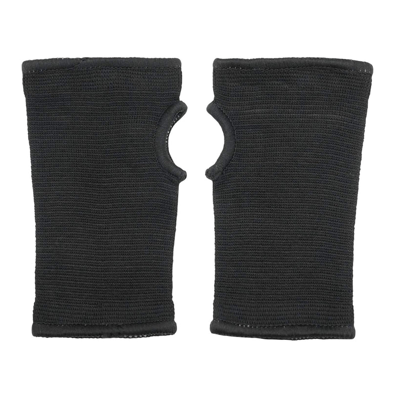 Luwint Kids Hand Wrap - Knitted Palm Sleeve Wrist Brace Hand Protection Support for 7-14 Years, 1 Pair Black - BeesActive Australia