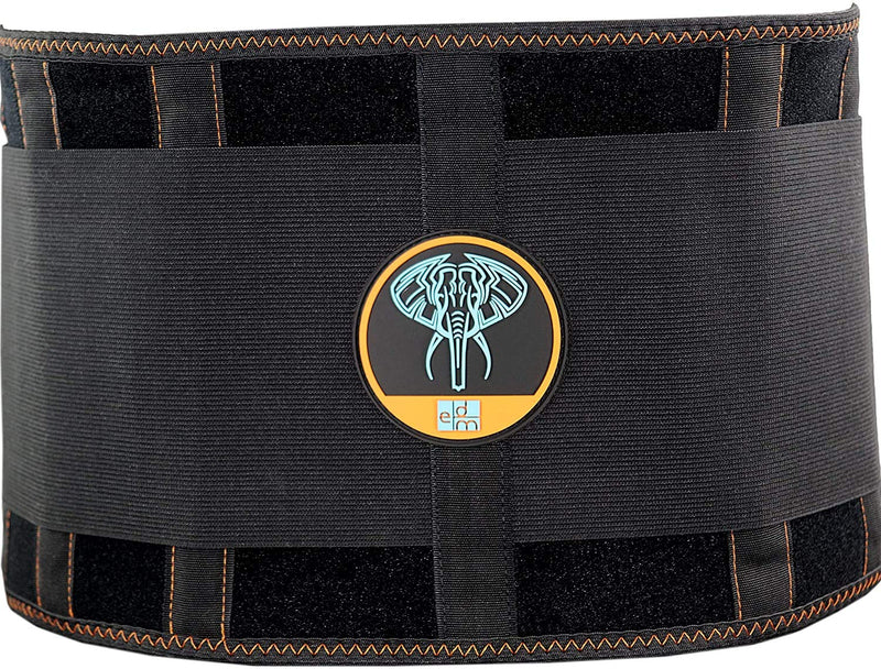 Lumbar Support Belt I Lower Back Brace by Everyday Medical I Targeted Lower Back Pain Relief for Back Spasms, Sciatica, Weight Lifting Waist Gym Belt for Sports I for Men and Women l Small/Medium S/M (68-93 CM Belly Circumference) - BeesActive Australia