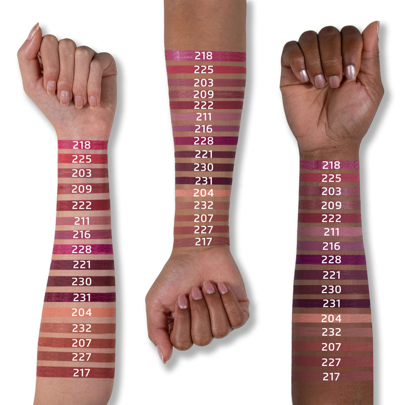 Impala - Brooklin Waterproof Lip Liner | Permanent Lip Liner | Waterproof Lip Liner | Long Lasting Lip Liner | Colour 202 Pink Brown - BeesActive Australia