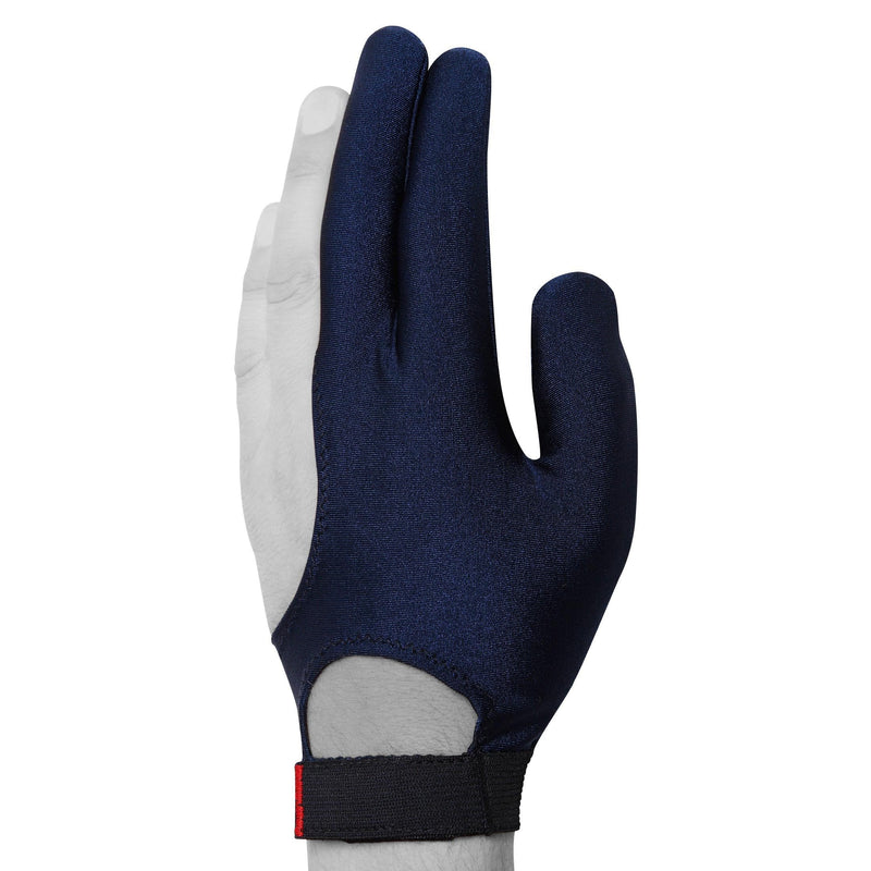 Billiard GLOVE by Fortuna - Classic - for Left hand - Blue - with Strap - BeesActive Australia