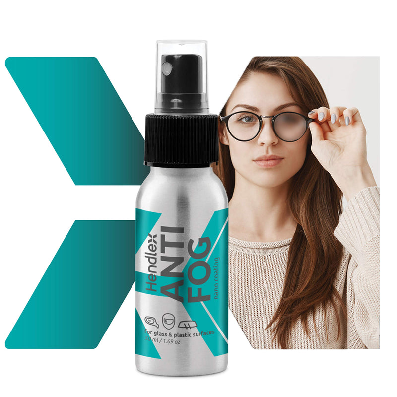 Hendlex Anti Fog Spray 1.69 oz | Long Lasting Fog Stopper for Airsoft, Swim, Ski Goggles | Keeps Away Fogging from Paintball and Scuba Diving Mask, Face Shield, Helmet, Visor Defogger - BeesActive Australia