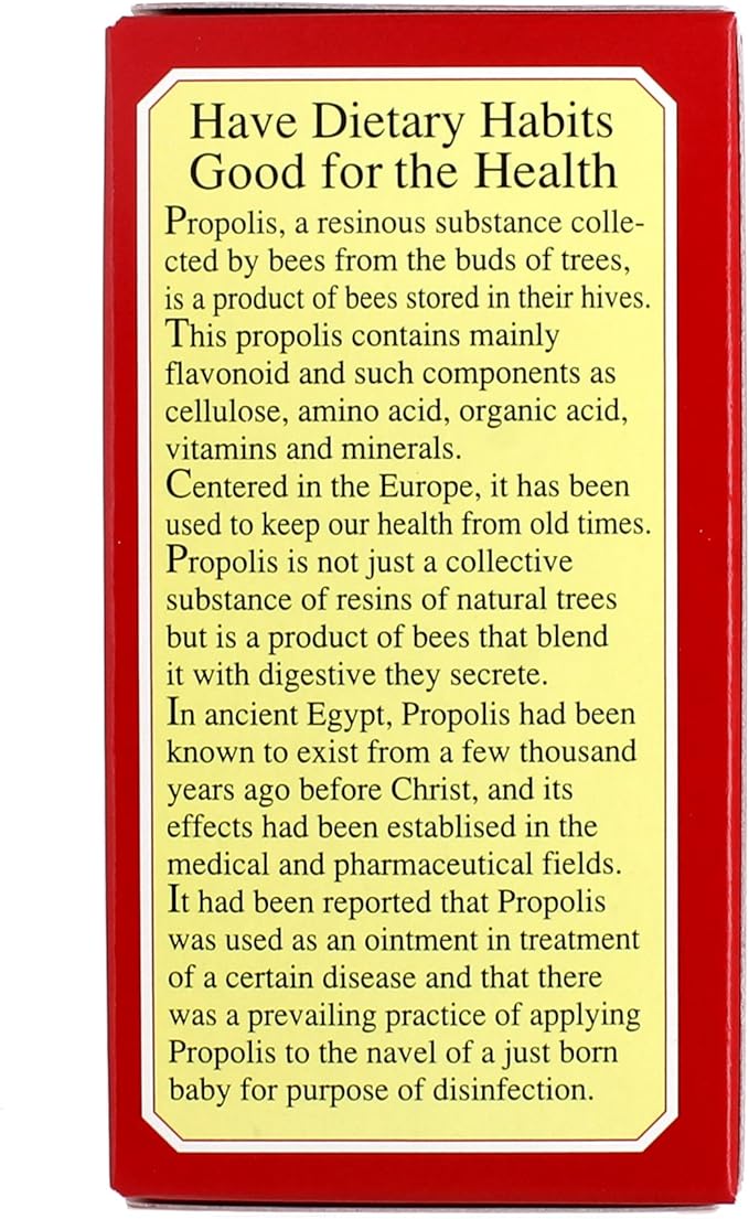 FINE JAPAN Fine Propolis Granules 150 grains Contains 120mg of Propolis Extract - BeesActive Australia